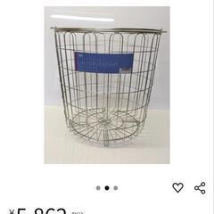 大木製作所 ステンレスランドリーバスケットの画像