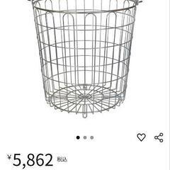 大木製作所 ステンレスランドリーバスケットの画像