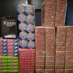 1　大量のお菓子