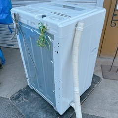 中古 難あり マクスゼン 洗濯機 JW55WP01 5.5kg 2020年製 0629あら5 Hの画像