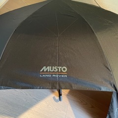 【新品】 2本セット LANDROVER × MUSTO ランドローバー ムスト リバース傘の画像