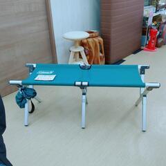 Coleman アウトドアベンチ ri-folding Bench 収納袋あり アウトドア キャンプ【こちらは店舗です。浜村鹿野温泉ICから3分 買取本舗 宮本リサイクル 営業時間9～19時 定休日水曜のみ←連絡できませんm(_ _)m】の画像