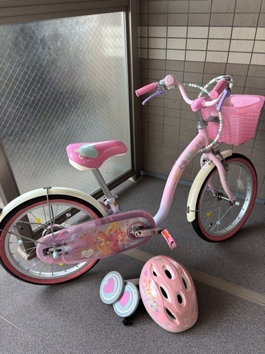 自転車プリンセスゆめかわ18インチ (as) 北赤羽の自転車の中古