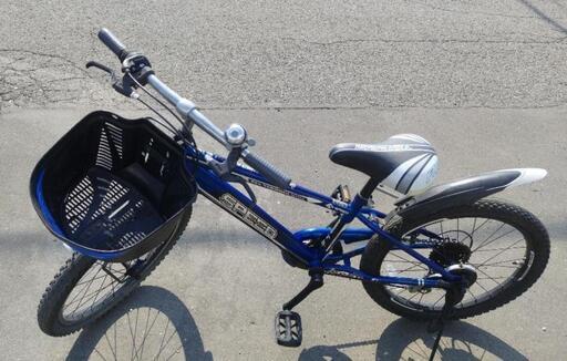 20インチ 🚲 中古 ジュニア 自転車 7,480円 🔁6段切替 💡ライト