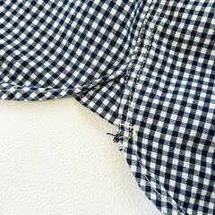 【極美品 / HOUSTON.CO】ギンガムチェック ワ－クシャツ Mサイズの画像