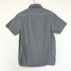 【極美品 / HOUSTON.CO】ギンガムチェック ワ－クシャツ Mサイズの画像