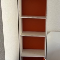 5段のカラーボックスをどうぞ