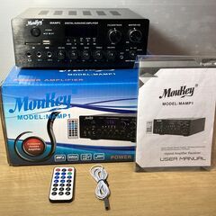 Moukey　パワーアンプ　MAMP1　Bluetooth対応　...
