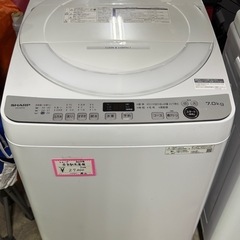 SHARP 2023年全自動洗濯機　7kg 