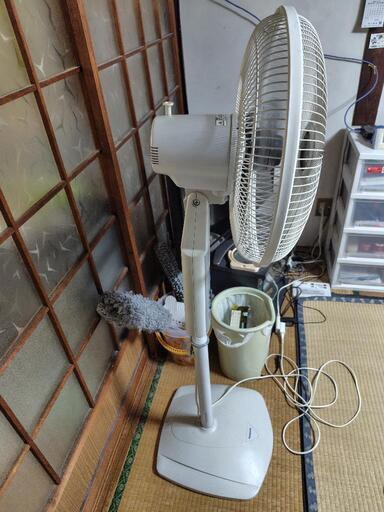Panasonic F-KD401P-H スタンド扇風機 （グレー） Panasonic（パナソニック） 【扇風機】メカ式フロアー扇（グレー