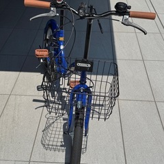 折りたたみ自転車の画像