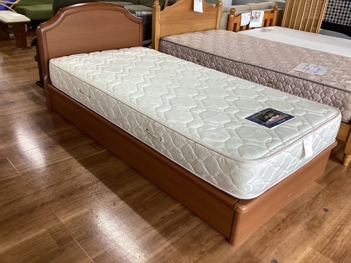 シングルベッド（シモンズ製品）
【町田市再生家具】250966