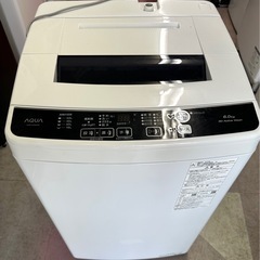 2023年製 洗濯機 AQUA 6kg AOW-KS6N(K) 