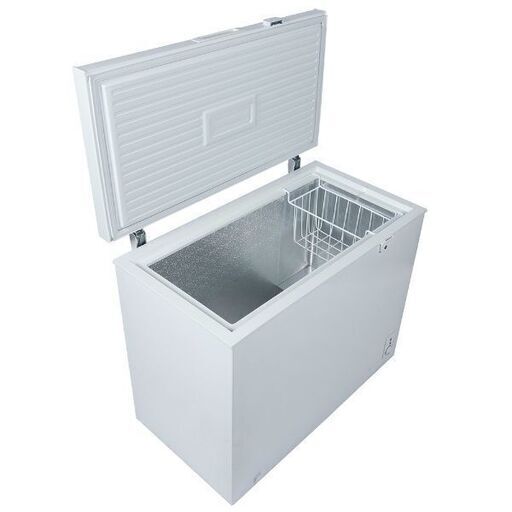 上開き冷凍庫　たっぷり大型199L ノンフロン　バスケット＆鍵付き