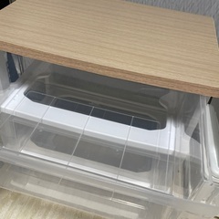 ウッドトップチェスト3段　非常にいい状態の画像