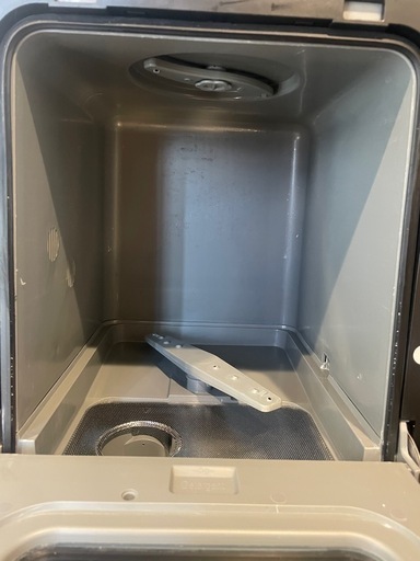 工事不要、シンク横におけるタンク式食洗機 ラクアminiPlus