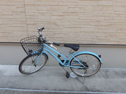 中古)子供用自転車（20インチ）青色 (james) 西宮の子供用自転車