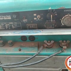 【久留米】【引取限定】DENYO デンヨー 防音型エンジン溶接機 GAW-150ES ウェルダー発電機 　アース・ホルダー付き【久留米上津BP店】【中古】の画像