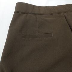 レディース テーパードパンツ Mサイズ カーキの画像