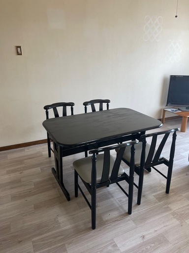 ダイニングテーブルセット(中古)