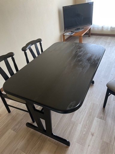 ダイニングテーブルセット(中古)