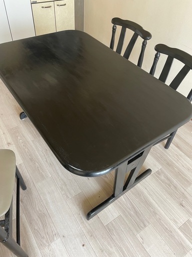 ダイニングテーブルセット(中古)