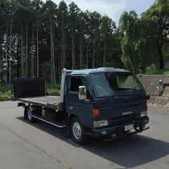 ★車検とりたて・実動良好★H9・タイタン積載車・超ロング，…