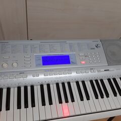 中古)CASIO 光ナビゲーションキーボード(61鍵盤)電子ピアノ LK