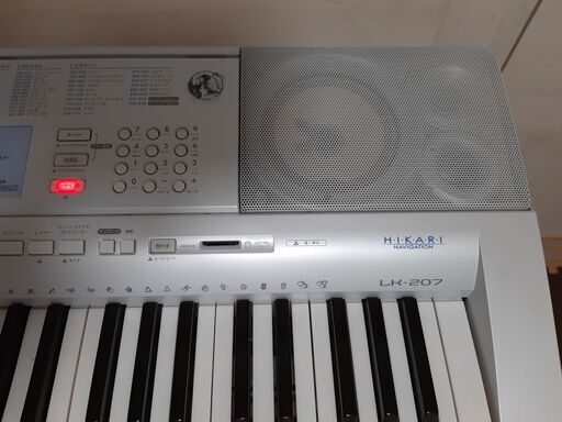 中古)CASIO 光ナビゲーションキーボード(61鍵盤)電子ピアノ LK
