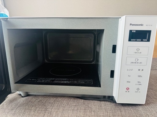 極美品　Panasonic　NE-FL1A-W　2023年製 パナソニック 電子レンジ NE-FL1A-W 2023年製 パナソニック Panasonic