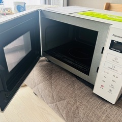 美品】Panasonic 単機能レンジ NE-FL1A-W｜2023年購入・フラット