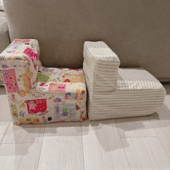 牛乳パック ハンドメイド 子ども椅子 チェア　保育園　の画像