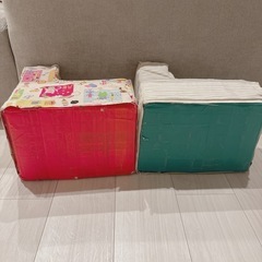 牛乳パック ハンドメイド 子ども椅子 チェア　保育園　の画像