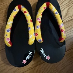 ミキハウス　下駄　18cm