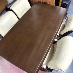 【美品‼️】高級ダイニングテーブルセットの画像