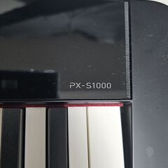【美品】電子ピアノ Casio Privia 88鍵 PX-S1000／純正スタンドの画像