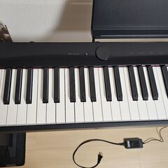 【美品】電子ピアノ Casio Privia 88鍵 PX-S1000／純正スタンドの画像