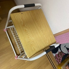 キッチンローテーブル　ラック　キッチン台　スチール　キッチン収納　電子レンジ台の画像