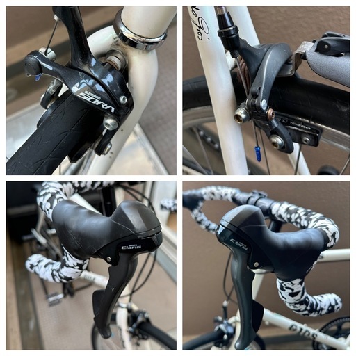 GIOS MIGNON ミグノン 470 ドロップ化 
小径車 ミニベロ 