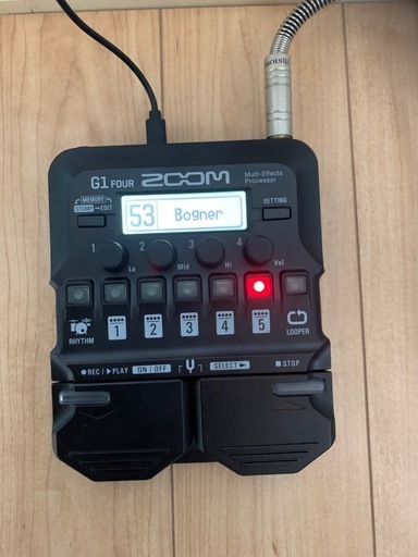 Zoom G1X FOUR Multi Effect Processor Stomp Pedal Japan NEW