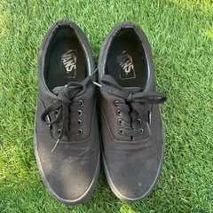 VANS 黒スニーカー　24.5cm