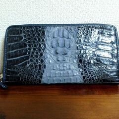  ◆長財布 レザー ロダニア RODANIA 中古品