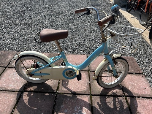 【本物保証】 子供用自転車 撫牛子の子供用自転車の中古あげます・譲り (あ。) 自転車本体