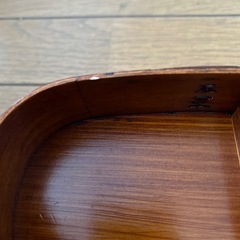 【お譲りします】曲げわっぱ　お弁当箱　数回使用の画像
