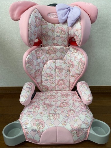 【メール便送料無料対応可】 マイメロチャイルドシート (☆チャッピー☆) 佐伯のキッズ用品 チャイルドシート