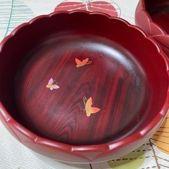 菓子器2組・お盆の画像