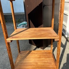 お取引者決まりました！木製棚