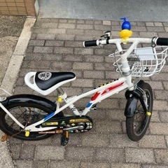 アサヒ限定マリオカートコラボ自転車16インチ (まんどりん) 河内