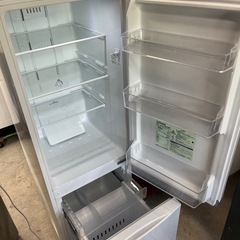 2017年製TOSHIBA2ドア冷蔵庫171L/※野菜トレー欠品の画像