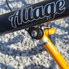 自転車の名前消しの画像